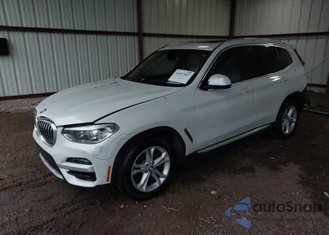 2020 BMW X3 xDrive30I из США, поврежденный, VIN 5UXTY5C01L9B82405